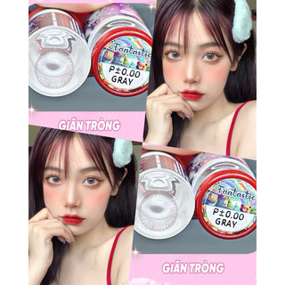 Contact lens LENSLY BELLA model eve Xám tia tím (ko độ cận)