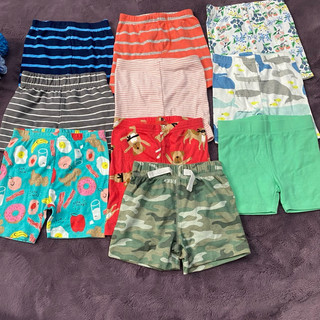 Quần legging đùi bé trai bé gái, chất cotton mềm mịn, size 4-5kg, hàng dư 01470