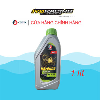 (HCM) Nhớt Xe Máy CALTEX HAVOLINE EZY 4T SAE 20W50 - (cho xe số, xe côn tay) Dung Tích 800ML - 1000 ML