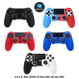 Bọc silicon có gai phần chuôi cho tay cầm Dualshock 4 máy game Playstation 4 - PS4