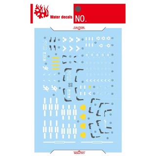 Đề can - Decal nước MG Amazing Red Warrior