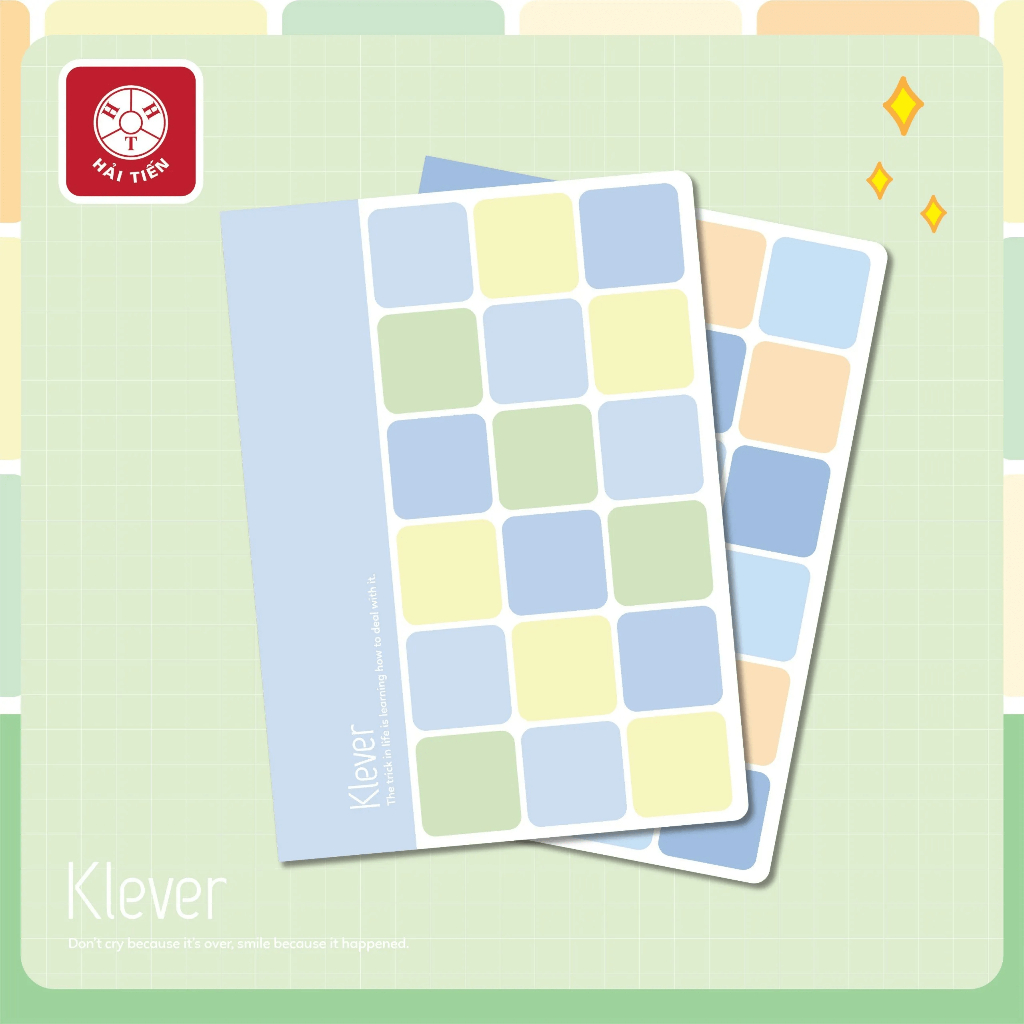 Tập Sinh Viên KLEVER 200 Trang 175x250mm Dày 70 gsm  Hải Tiến - Camshop
