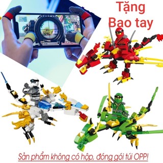 Đồ chơi Xếp hình lego rồng kèm chiến binh ninja, mẫu 6 xe thông minh