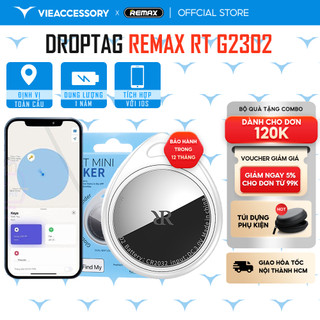 Định vị GPS mini siêu nhỏ DropTag Remax RT G2302 định vị xe máy, ô tô, thú cưng , trẻ em , chồng bảo hành 12 tháng
