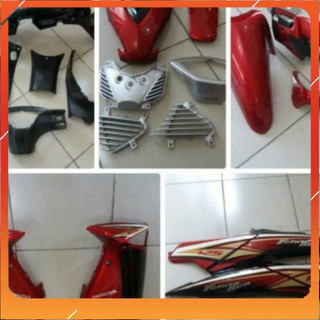 Full dàn áo future neo màu đỏ zin chính hãng honda - vjc sài gòn