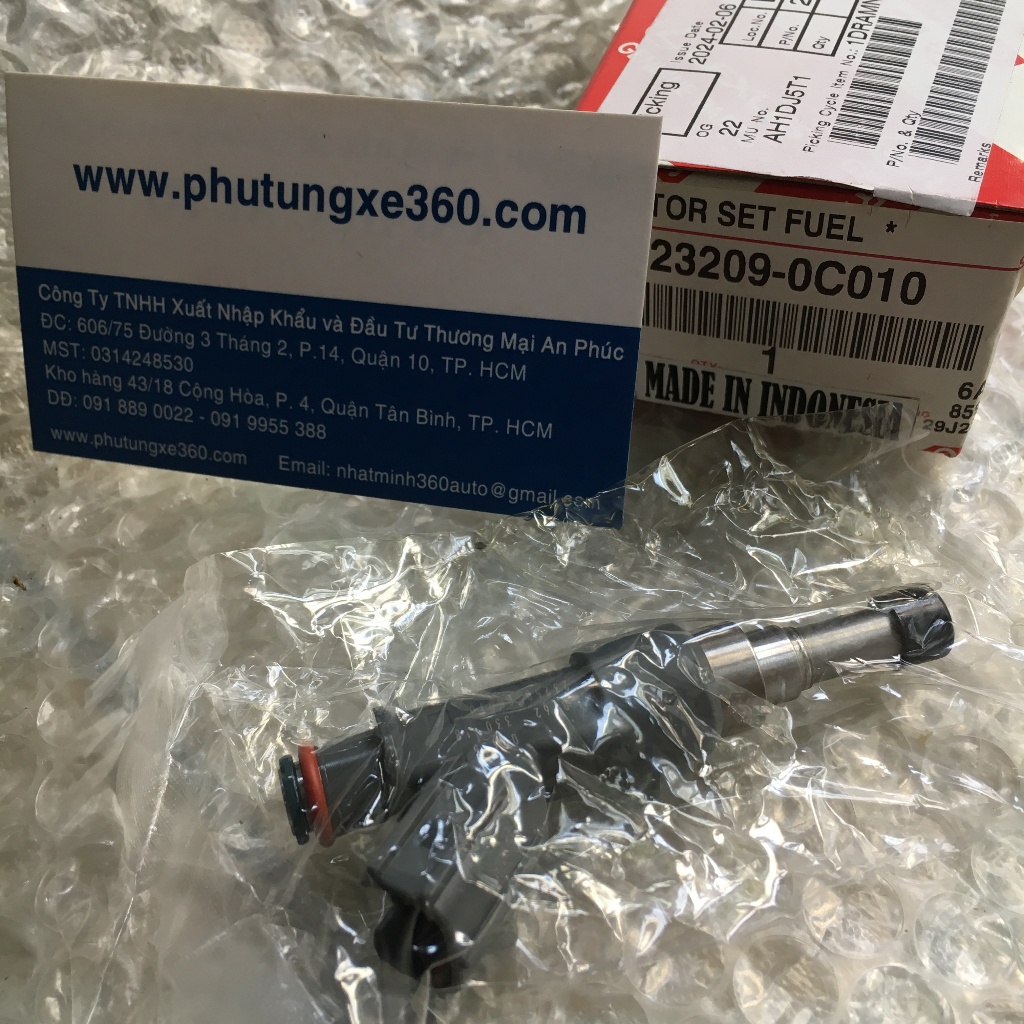 Kim phun xăng Innova, hiệu Toyota(23209-0C010) (Cái)