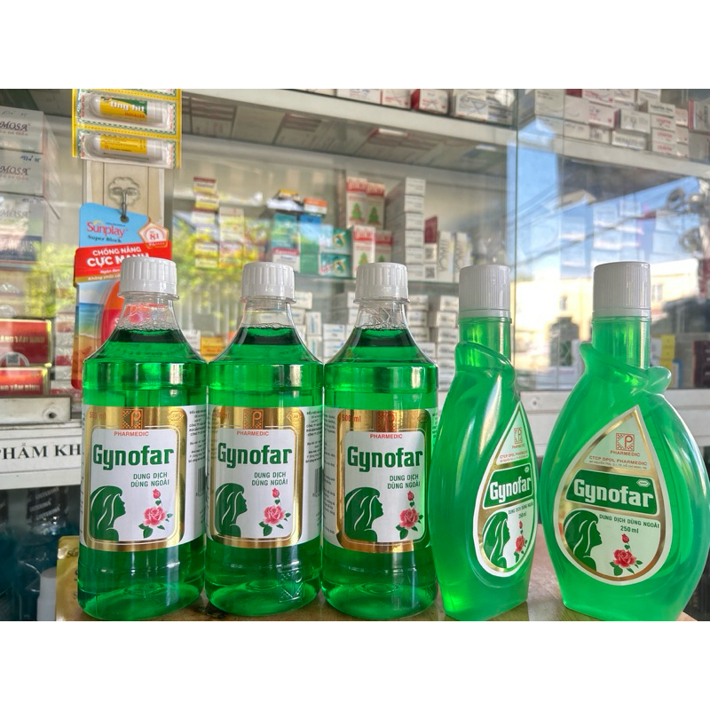 Dung dịch vệ sinh phụ nữ Gynofar 500ml
