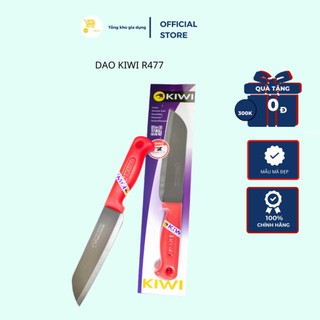  Dao Thái Thịt Cắt Trái Cây Dao Thailan Dao Nhà Bếp Java 7" Cán Nhựa Nhỏ Kiwi R477 Mta-Mart Sắc Bén Dày Dặn 