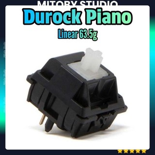 DUROCK PIANO POM linear switch công tắc bàn phím cơ Durock Pom switch - Mitoby Studio