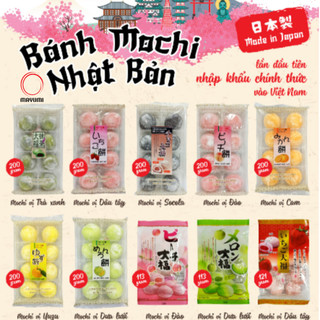 Bánh Mochi Nhân Trái Cây Nhật Bản Thương Hiệu Sachi Mochi