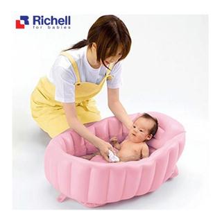Chậu tắm phao Richell 98072 Hồng