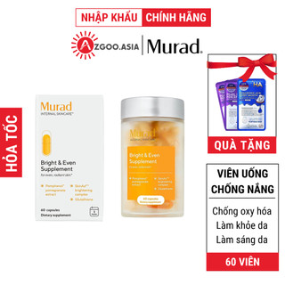 Viên uống chống nắng & dưỡng trắng da murad viên uống chống oxy hóa, làm khỏe da 60 viên