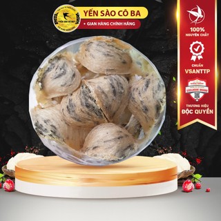Hồng YẾN THÔ NHẠT  [Hộp 50/100 Gram] [Có NHÍP Quà Chưng ] Yến Sào Cô Ba - Nguyên Chất 100%