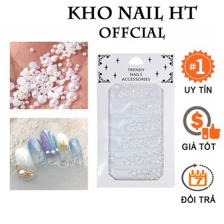 Set 6 mẫu trang trí móng nửa nhân tạo