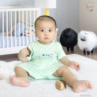 BST cộc tay cổ tròn Luxry Basic cho bé trai bé gái siêu mềm mịn và mát mẻ