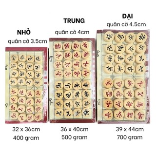 Cờ tướng quân gỗ loại đẹp