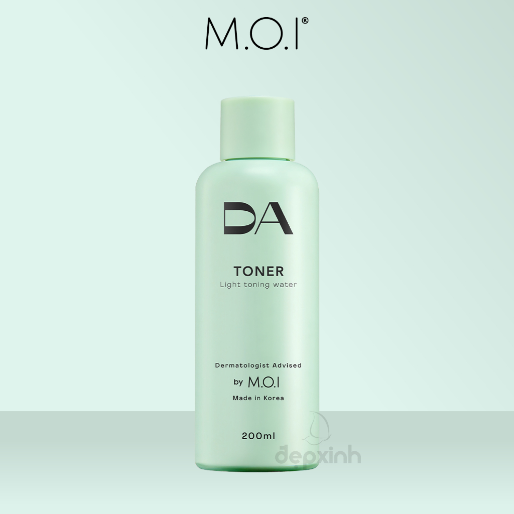  Nước thần Toner DA by M.O.I 5 trong 1 Làm sáng, chống oxy hóa, dưỡng ẩm 200ml