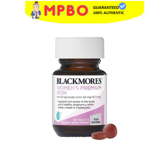 Viên uống bổ sung sắt Blackmores cho bà bầu của Úc Blackmores Iron 30 viên