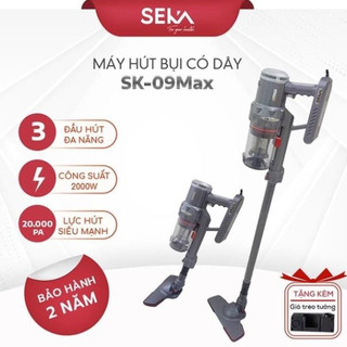 Máy hút bụi cầm tay seka sk-09max công suất 2000w lực hút cực mạnh làm sạch dễ dàng