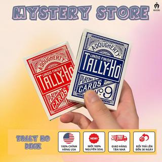 Bài ảo thuật USA Tally Ho Playing Cards ( Circle Back + Fan Back ) - Bài Mỹ CAO CẤP CHÍNH HÃNG USA ( Mystery Shop)