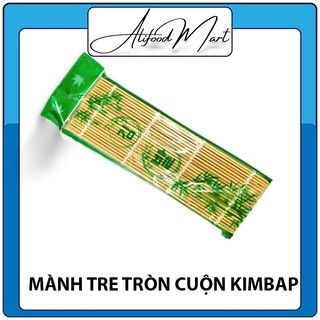 Mành tre tròn làm cơm cuộn Kimbap Hàn Quốc
