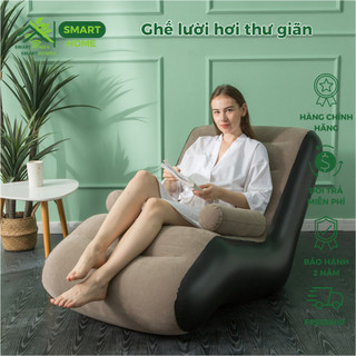 Ghế lười hơi thư giãn xem phim đọc sách trang trí nội phòng ngủ phòng khách bảo hành 24 tháng/SmartHomes