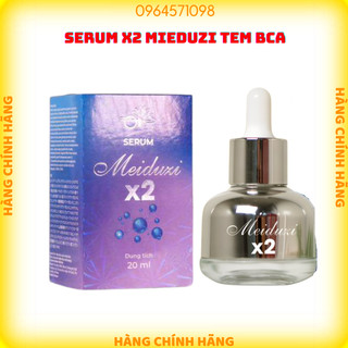 Serum Dưỡng Ẩm Da Meiduzi x2 phục hồi cấp ẩm da hư tổn ( TEM VUÔNG)