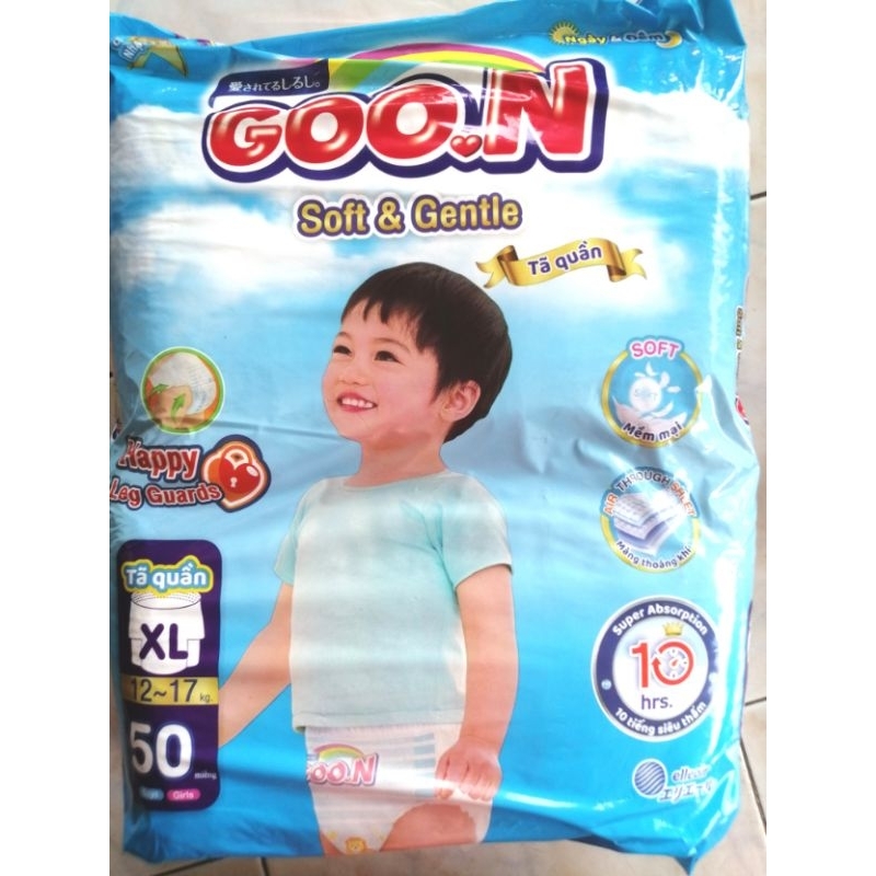 Bỉm/tả quần GOON XL 50 miếng