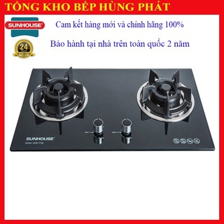 Bếp gas âm kính SUNHOUSE SHB7736