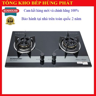 Bếp gas âm Sunhouse SHB8836 ngắt gas an toàn tự động