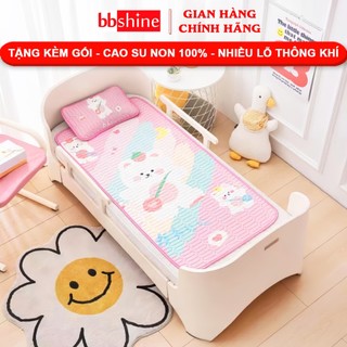 Chiếu điều hòa cho bé thoáng mát cao cấp mềm mịn thấm hút tốt nhiều màu sắc tươi sáng BBShine – SS043