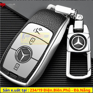 Bao da nhựa Chìa Khóa Mercedes benz c-class e-class s-class a-class w205 c63 e63 e200l e300l c260l a200l glc V101