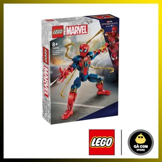LEGO Marvel 76298 Iron Spider-Man Construction Figure - Mô hình người nhện