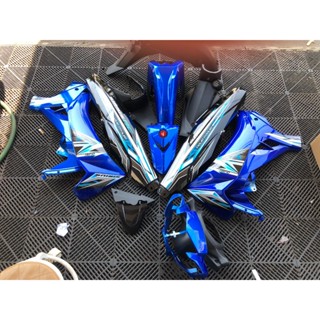 dàn áo sirius màu xanh kendy phối đen, hàng 1/1 dán sẵn tem. ốp đầu si hello/ dè Fi kiểu.