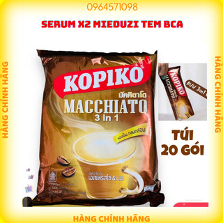 Cà phê hòa tan Kopiko Macchiato 480g (20 góii)