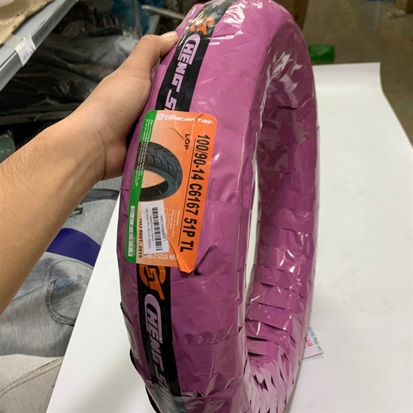 Lốp 100/90-14 Lốp sau PCX,  Sh mode hãng ChengShin