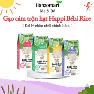 Gạo hữu cơ cho bé ăn dặm dinh dưỡng trộn hạt ngũ cốc cao cấp Bebi Rice 450g