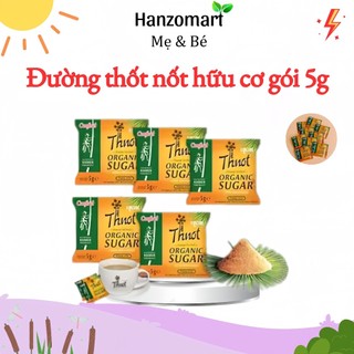 Đường thốt nốt hữu cơ tạo ngọt cho bé ăn dặm 5g hanzomart