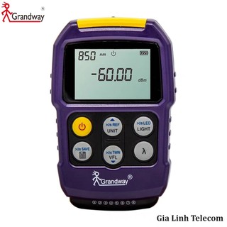 Máy Đo Công Suất Quang Grandway 4in1 pin sạc - soi 10km