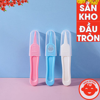 Nhíp gắp rỉ mũi ĐẦU TRÒN an toàn cho bé