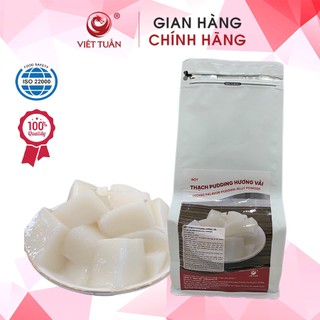 Bột Thạch Pudding Hương Vải, Thơm Béo Gói 1kg Hiệu Việt Tuấn