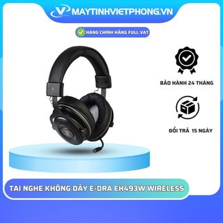 TAI NGHE KHÔNG DÂY EDRA EH493W WIRELESS 2.4G 