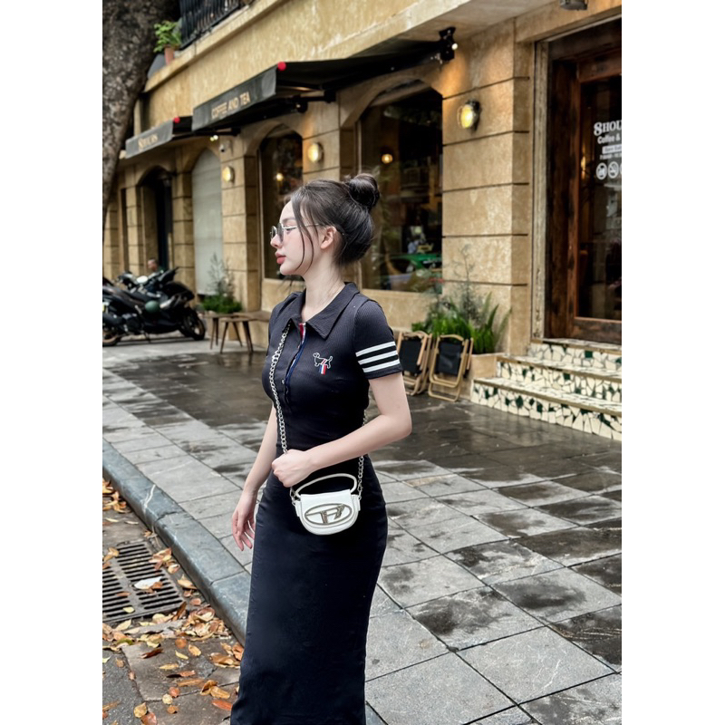 VÁY BODY COTTON TĂM THOME CHÓ