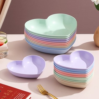 Đĩa lúa mạch hình trái tim 15cm