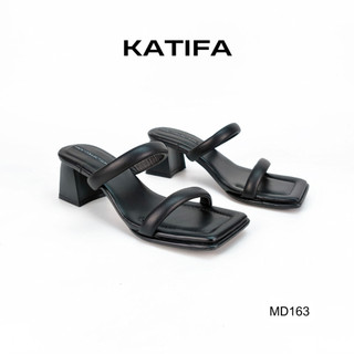 Guốc nữ cao gót 5P KATIFA hai quai song song MD163 - BH 2 năm