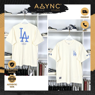 (Auth) Áo Thun New Era x MLB LA Dodgers Losdod Hand Drawing Màu Trắng Kem | CODE: 13702562 - Async Studio