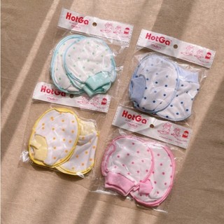 Bao Tay Bao Chân Cotton Chấm Bi/ Hoạ Tiết Cho Bé Sơ Sinh - HotGa (katydang)