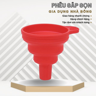 Phễu gấp gọn silicon gấp gọn tiện dụng đa năng