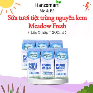 Sữa tươi Newzealand Meadow Fresh calci max 200ml