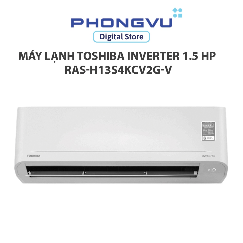 Máy lạnh Toshiba Inverter 1.5 HP RAS-H13S4KCV2G-V - Bảo hành 24 tháng